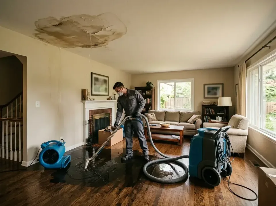 attic-pipe-burst-ceiling-drip-008 — frequently asked questions, Water Damage Restoration & Carpet Care in Glen Head, NY
